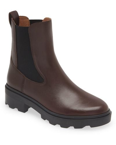 Madewell The Wyckoff Chelsea Lugsole Boot - Brown