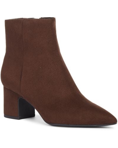 BP. Martha Pointed Toe Bootie - Brown