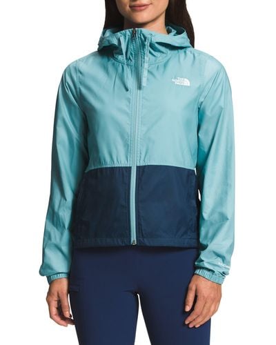 The North Face Cyclone 3 Windwall Packable Water Resistant Jacket - Blue
