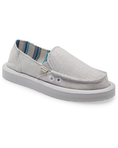 Sanuk Donna Slip-on Sneaker - White