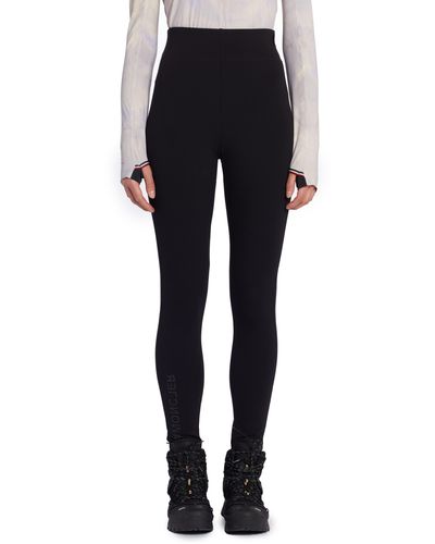 3 MONCLER GRENOBLE Technical Jersey leggings - Black
