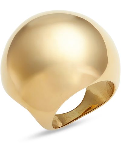 Jenny Bird Supernova Signet Ring - Metallic