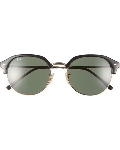 Ray-Ban Clubmaster Rb4429 55mm Round Sunglasses - Green