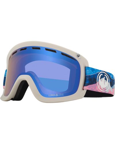 Dragon D1 Otg Snow goggles With Bonus Lens - Blue