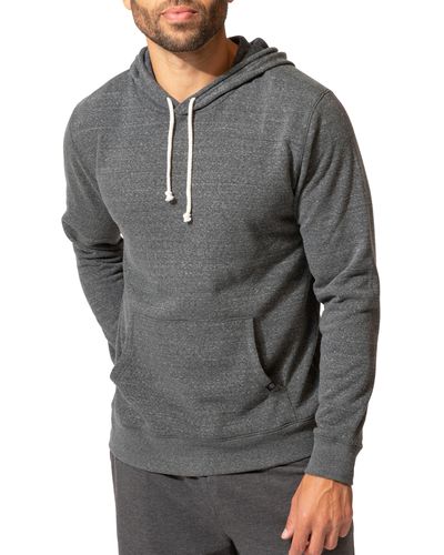 Threads For Thought Fleece Pullover Hoodie - Gray