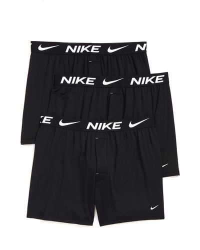 Nike 3-pack Dri-fit Essential Micro Boxers - Black
