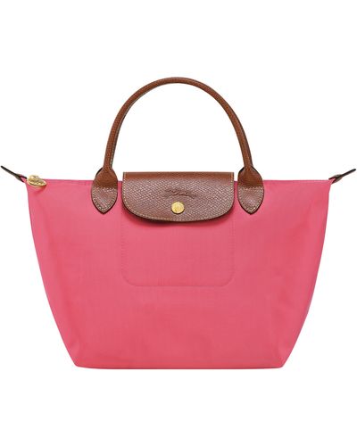 Longchamp Le Pliage Green Small Shoulder Tote - Pink – Kith