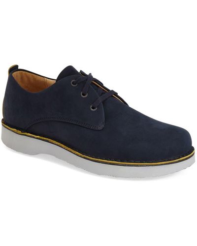 Samuel Hubbard Shoe Co. Free Plain Toe Derby - Blue