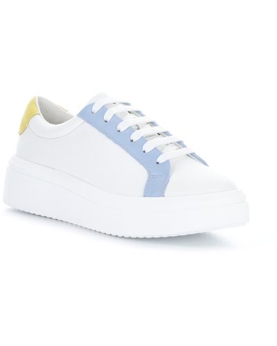 Bos. & Co. Fuzi Platform Sneaker - White
