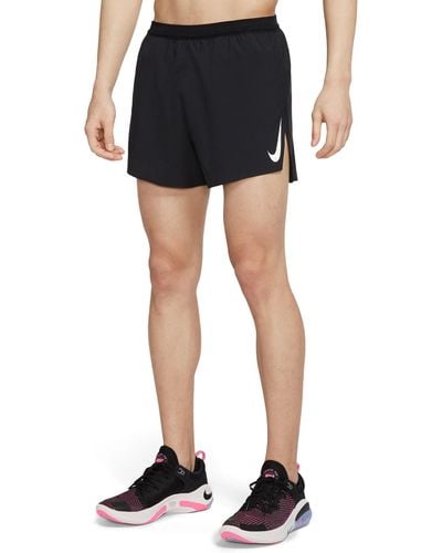 Nike Aeroswift 4" Running Shorts - Black
