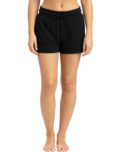 Threads For Thought Connie Feather Fleece Sweat Shorts - Black