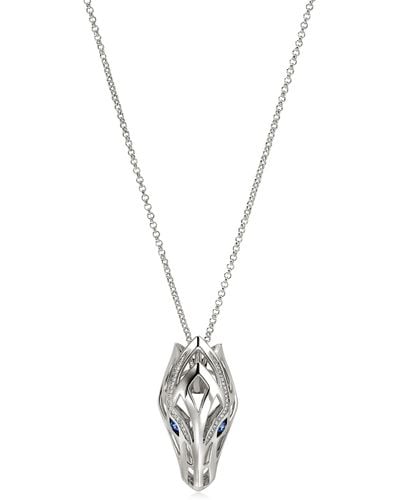 John Hardy Naga Long Pendant Necklace - Metallic