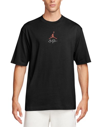 Nike Jordan Flight Cotton Graphic T-shirt - Black