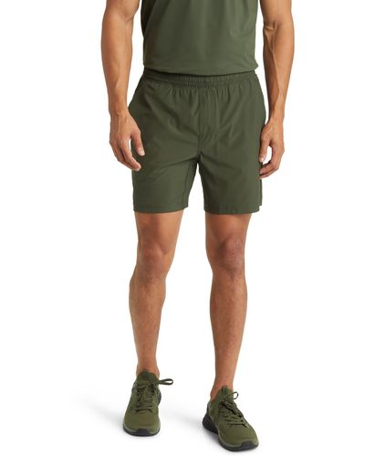 Rhone Mako 7-inch Water Repellent Shorts - Green
