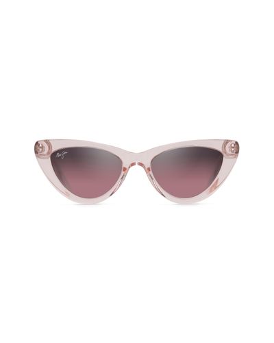 Maui Jim Lychee 52mm Polarizedplus2® Cat Eye Sunglasses - Pink