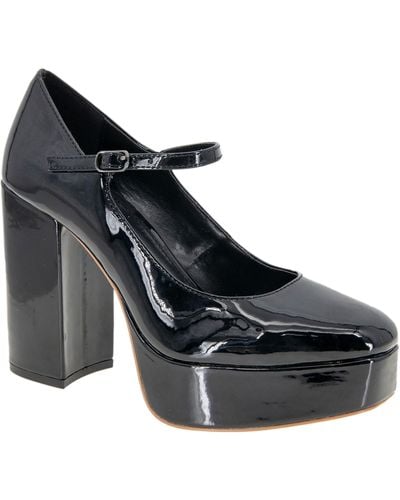 BCBGeneration Selica Platform Mary Jane Pump in Black Lyst