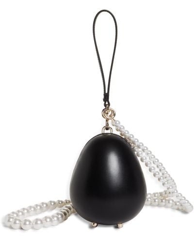 Simone Rocha Mini egg Top Handle Bag - Black