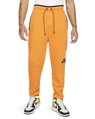 Orange Sweatpants Men for Lyst 