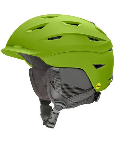 Smith Level Snow Helmet With Mips - Green