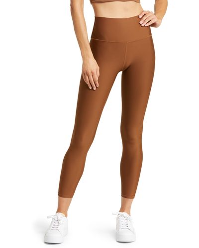 Alo Yoga Airlift High Waist Midi leggings - Brown