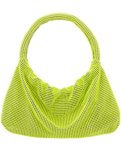 Nina Joyce Mesh Top Handle Bag - Green