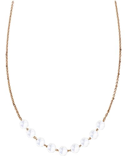 Sethi Couture Rose Cut 9-stone Diamond Necklace - Multicolor