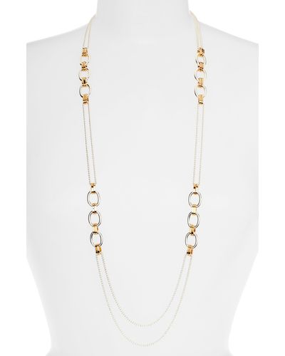 Jenny Bird Rhodes Chain Necklace - White