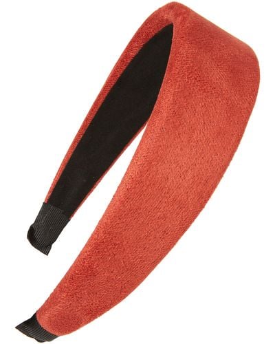 Tasha Padded Headband - Red