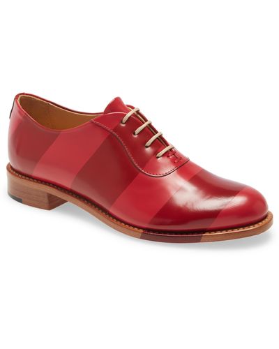 The Office Of Angela Scott Mr. Smith Stripe Oxford - Red