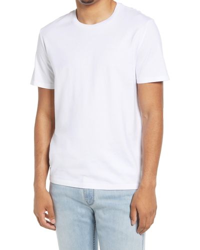 AG Jeans Bryce Crewneck T-shirt - White