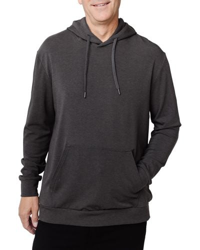 Cozy Earth Ultrasoft Pullover Hoodie - Gray