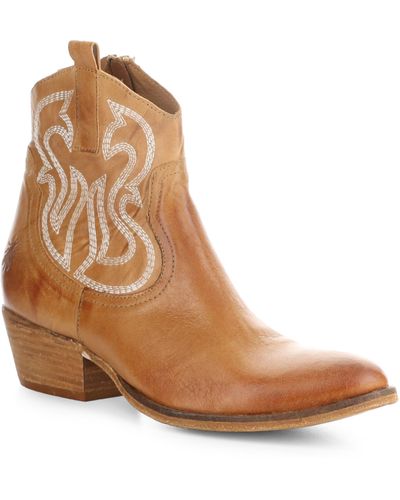 Fly London Wami Western Boot - Brown