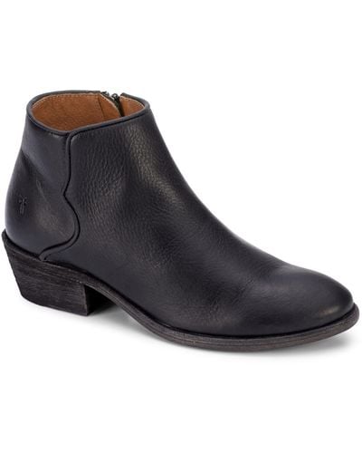 Frye Carson Piping Bootie - Black