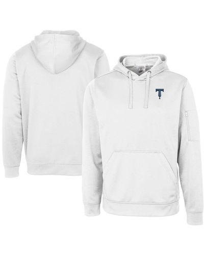 Cutter & Buck Unisex Tulsa Drillers Clique Lift Eco Performance Pullover Hoodie Sweatshirt At Nordstrom - White
