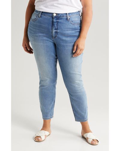 Kut From The Kloth Naomi High Waist Ankle Slim Jeans - Blue