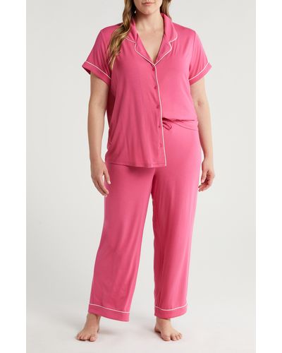 Nordstrom Moonlight Crop Pajamas - Pink