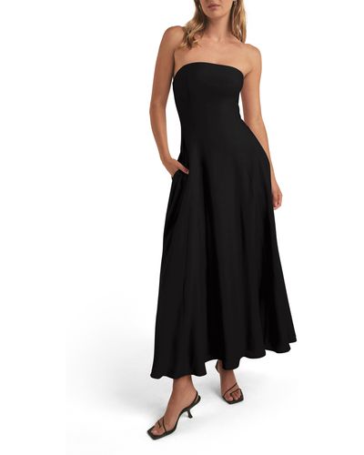 FAVORITE DAUGHTER The Favorite Strapless Maxi Dress - Black