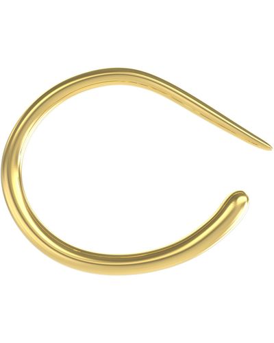 KHIRY Thin Staple Cuff Bracelet - Metallic