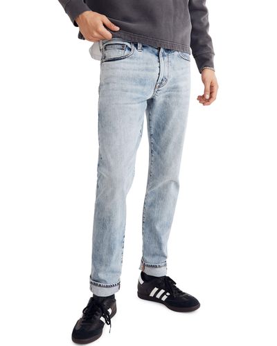 Madewell Slim Selvedge Jeans - Blue
