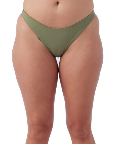 O'neill Sportswear Flamenco Saltwater Solids Bikini Bottoms - Green
