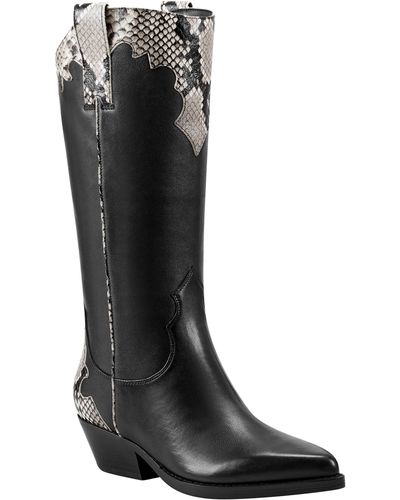 Marc Fisher Hilaria Knee High Boot - Black