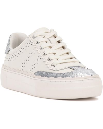 Vince Camuto Jenlie Platform Sneaker - White