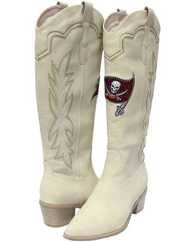 Cuce Tampa Bay Buccaneers Cowboy Boots At Nordstrom - Natural