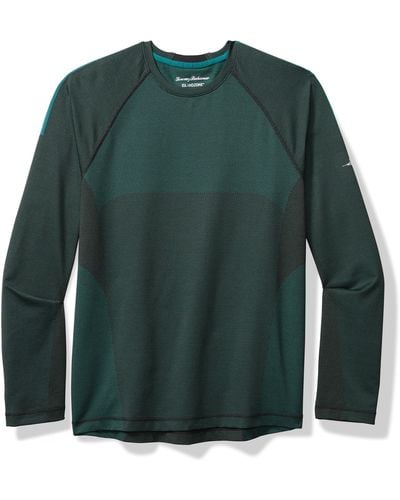 Tommy Bahama Jet Stream Stretch Long Sleeve T-shirt - Green