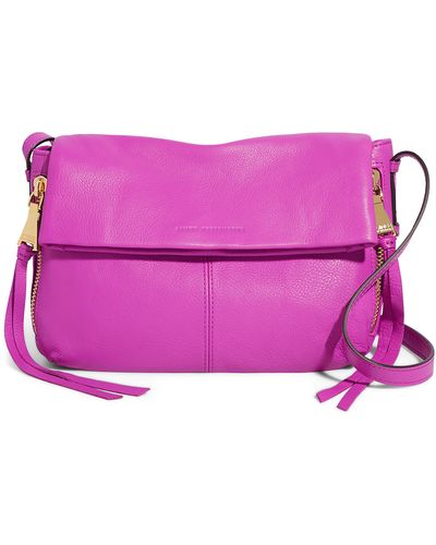 Aimee Kestenberg Bali Leather Crossbody Bag - Purple