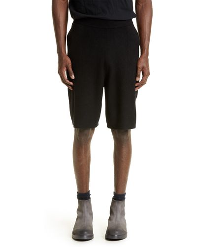 Frenckenberger Cashmere Shorts - Black