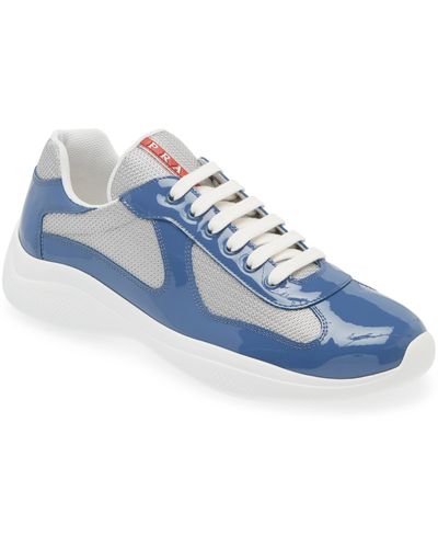 Prada Americas Cup Sneakers - Blue