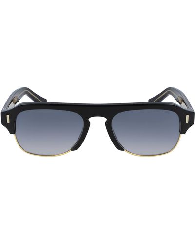 Cutler and Gross 56mm Flat Top Sunglasses - Blue