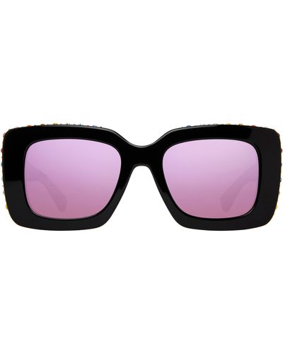Kurt Geiger 52mm Square Sunglasses - Multicolor