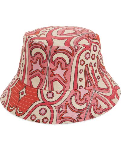 Lack of Color Shore Bucket Hat - Red